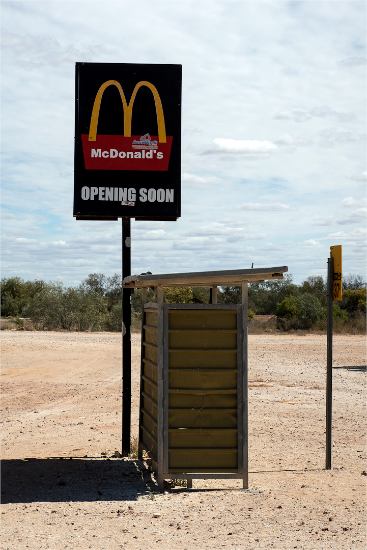 Mungerannie Pub car park
