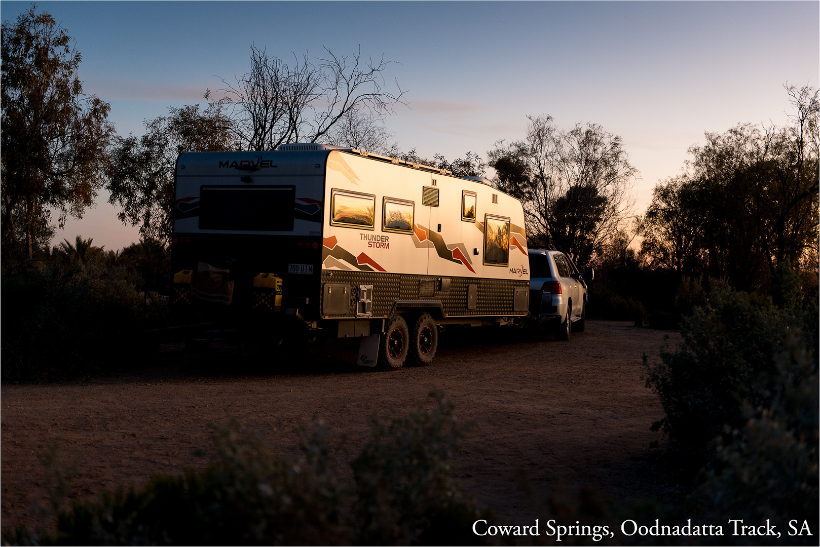 Coward Springs best place to stay, and the address Number 1 Oodnadatta Track between William Creek and Marree, South Australia