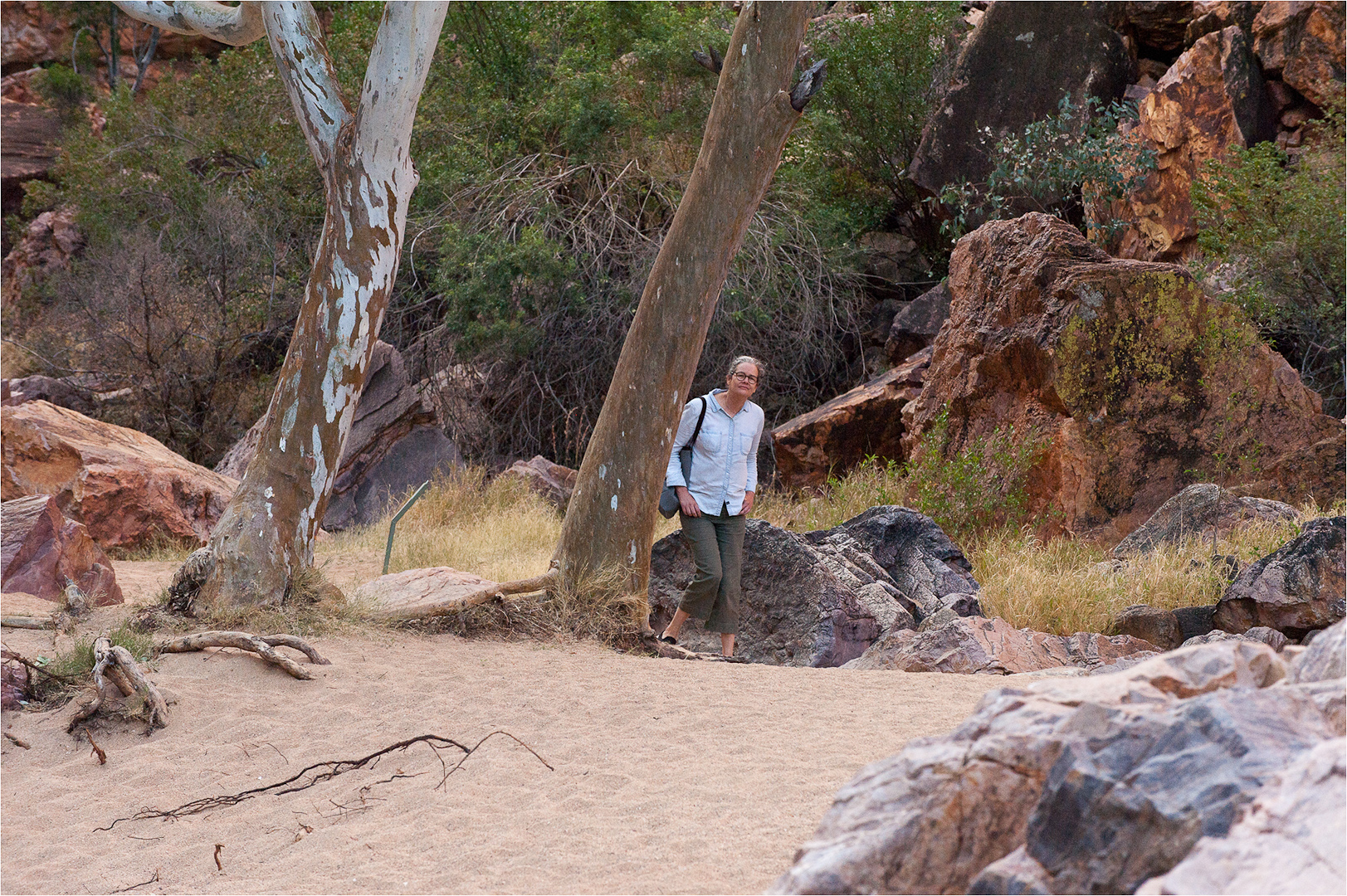 Simpsons Gap a 15 minute drive west from Alice Springs
