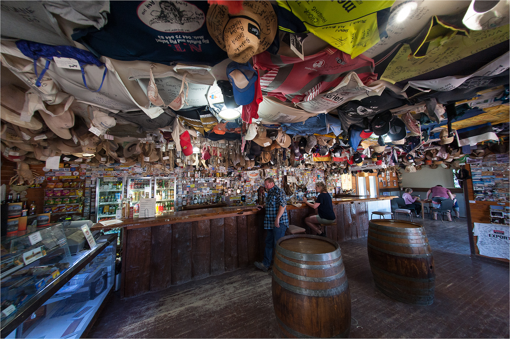 Mungerannie Pub one the most remote pubs in Australia, about half way up the Birdsville Track from Marree, South Australia