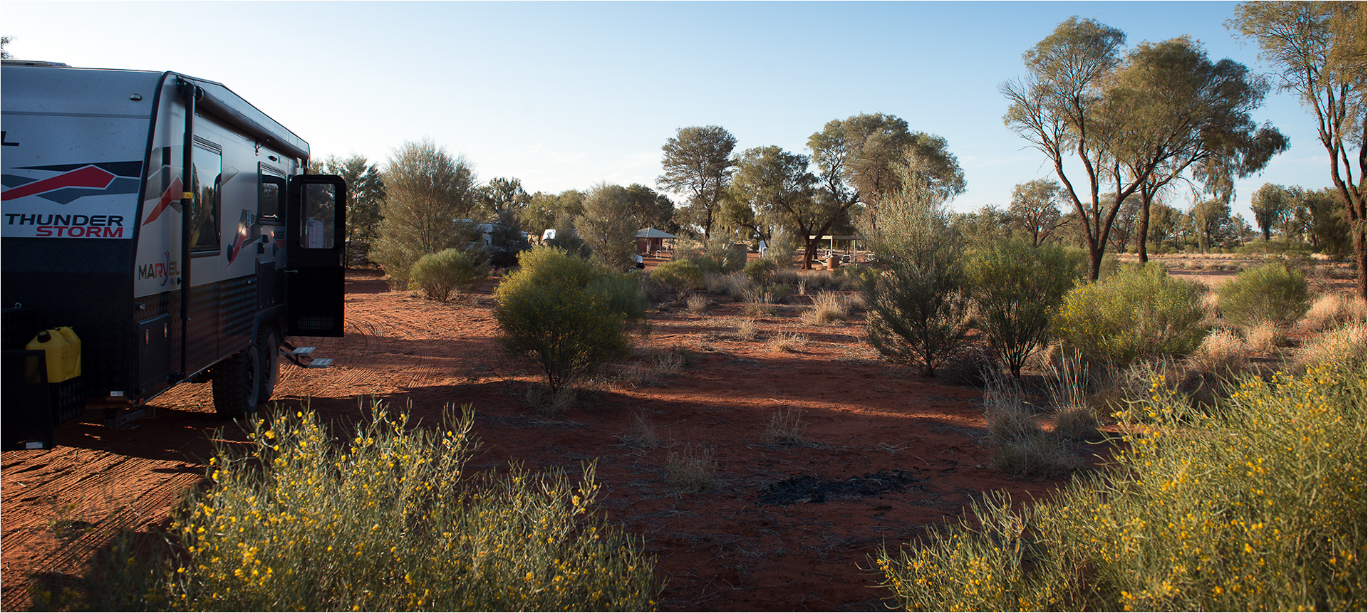 Road Side Camp near Alice Springs