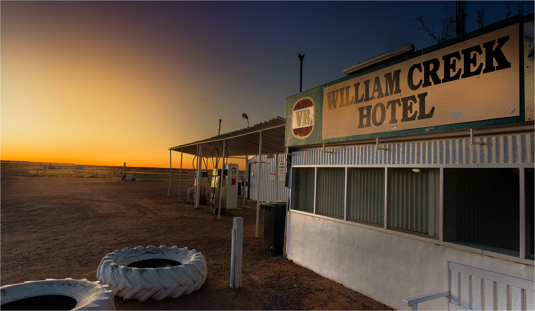 William Creek  on the Oodnadatta Track, S/A