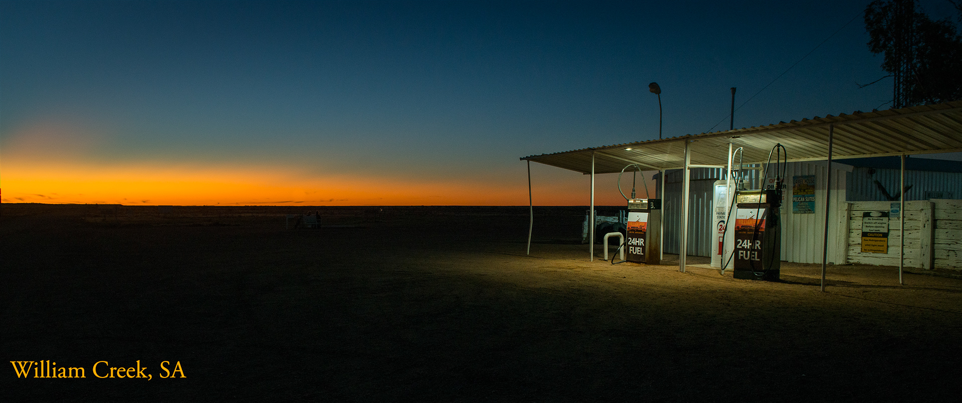 Fuel on the edge the world, William Creek on the Oodnadatta Track