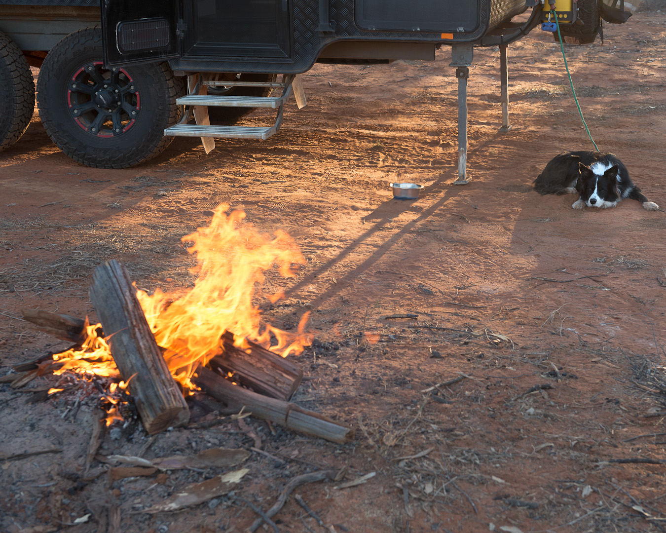 Koda Fire side free camp near St George