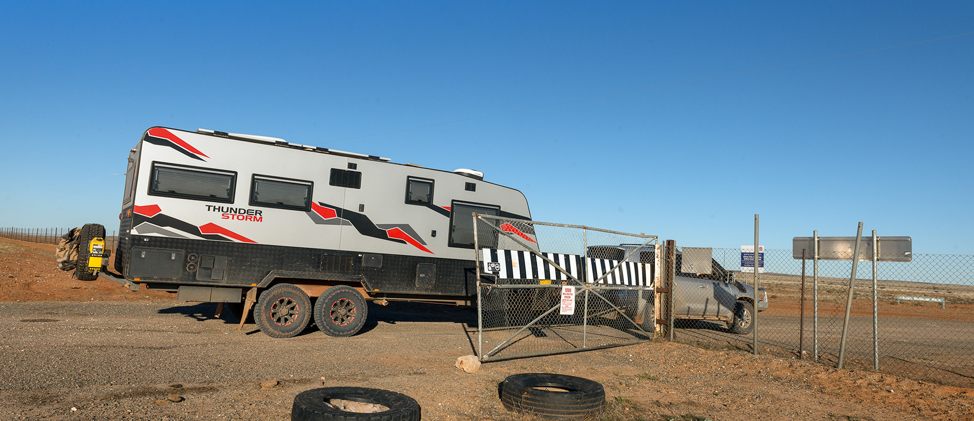 Warra Gate on the Qld / NSW border